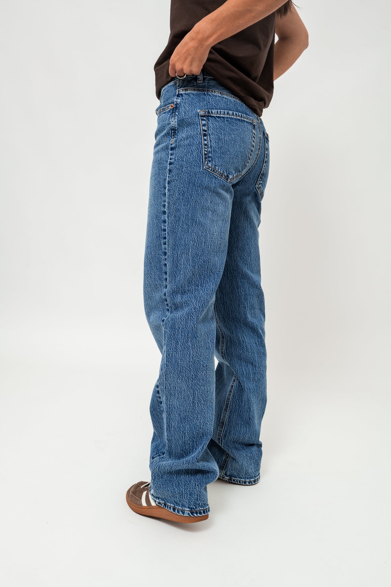 VMTESSA Straight Jeans - Medium Blue Denim